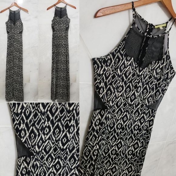 Gianni Bini Dresses & Skirts - Gianni Bini Mesh Cutout Maxi Dress